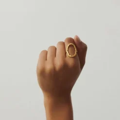 Pernille Corydon Cloud Forgyldt Ring