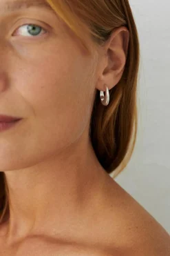 Pernille Corydon Globe Huggies I Sølv