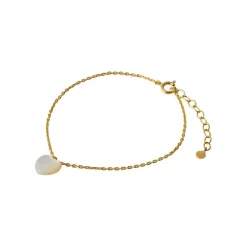 Pernille Corydon Ocean Heart Forgyldt Armbånd