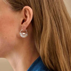 Pernille Corydon Sphere Øreringe I Sølv