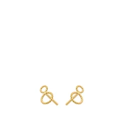 Pernille Corydon Twisted Earstick sølvforgyldt - E-227-GP