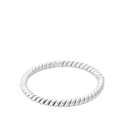 Pernille Corydon Twisted Ring sølv - R-229-S