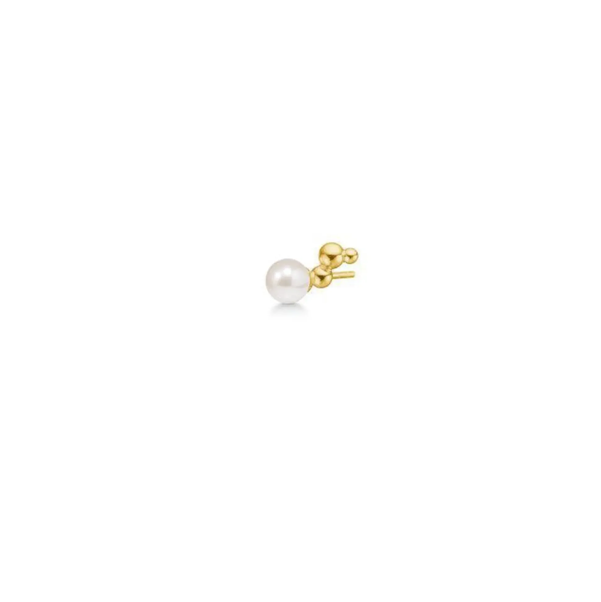 Polar Jewelry Bubble Forgyldt Ørestik left