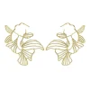 Polar Jewelry Forgyldt Koi Hoops