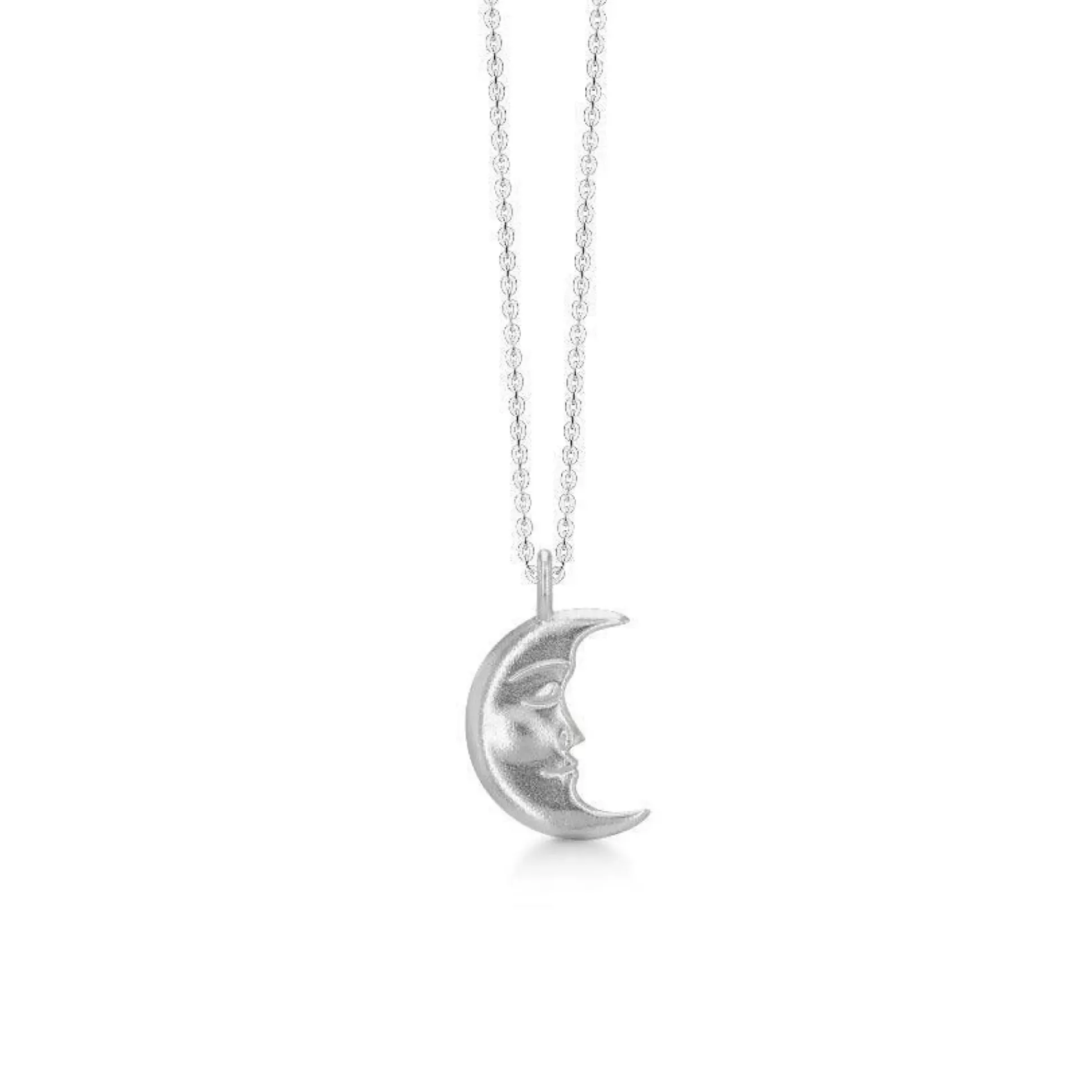 Polar Jewelry Moon Sølv Halskæde
