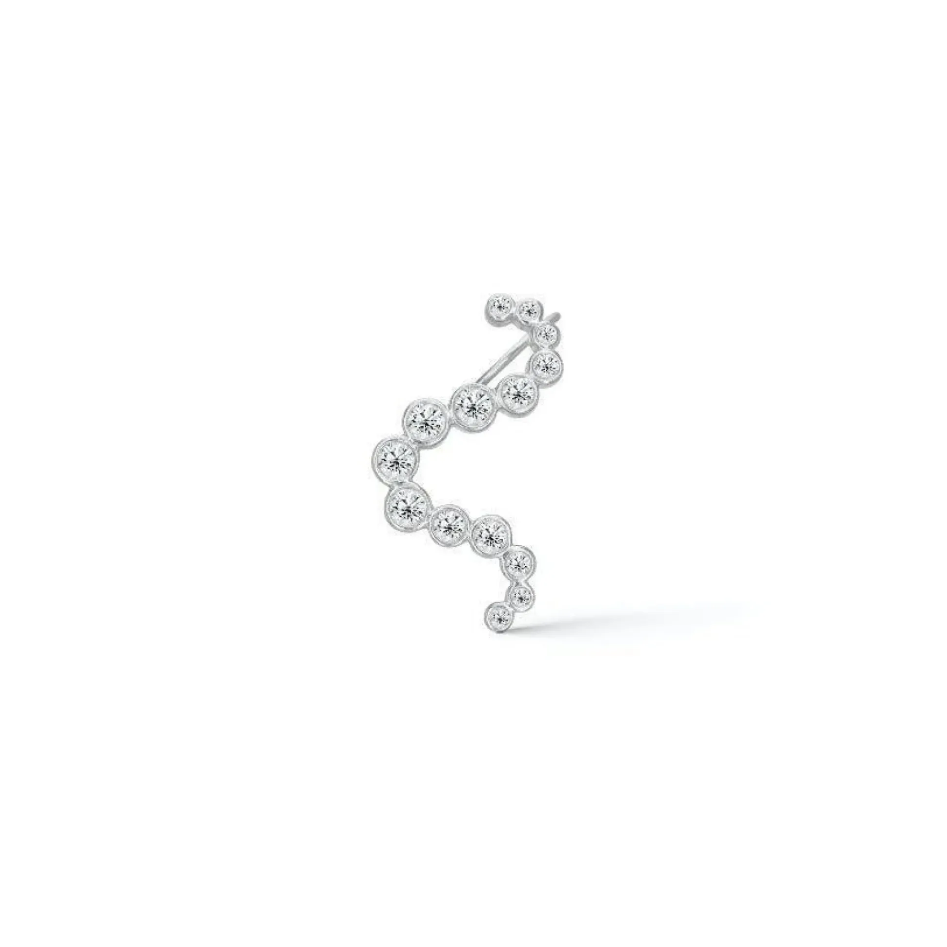 Polar Jewelry Ørering The Star Earcrawler Left Sølv