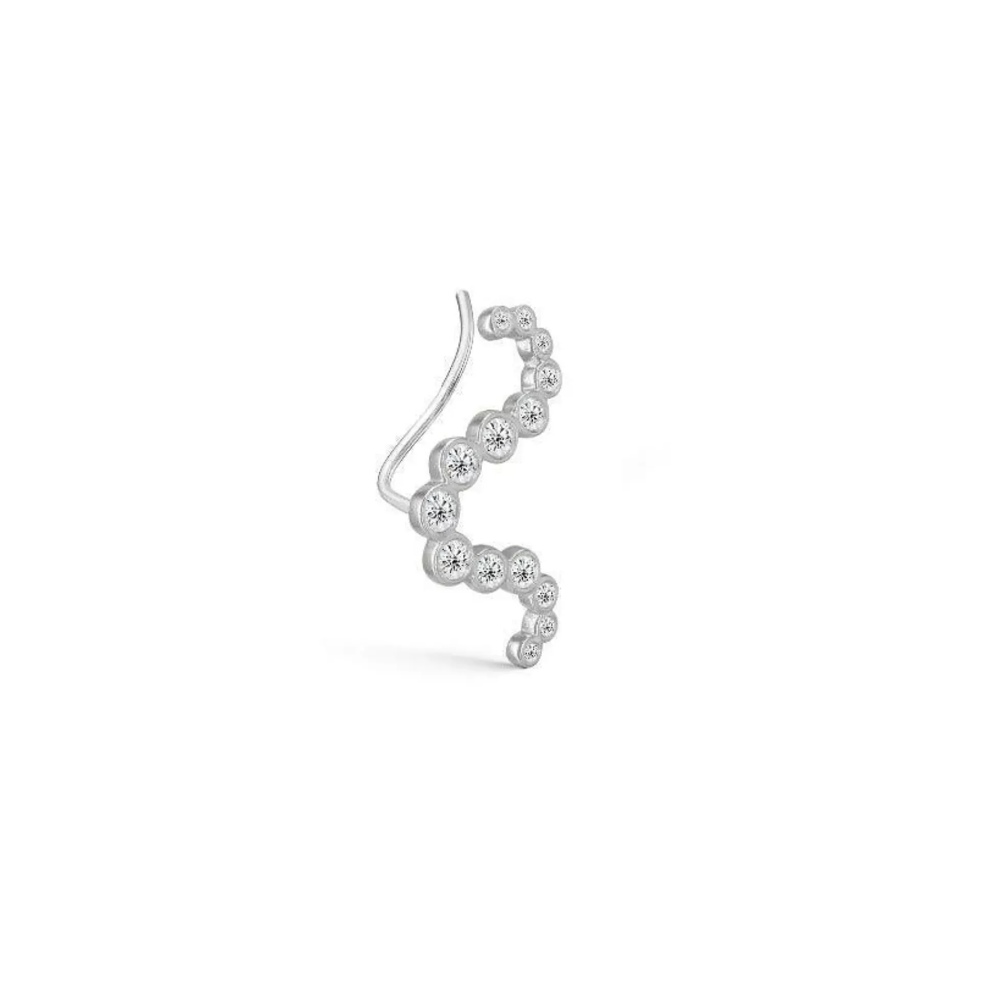 Polar Jewelry Ørering The Star Earcrawler Left Sølv