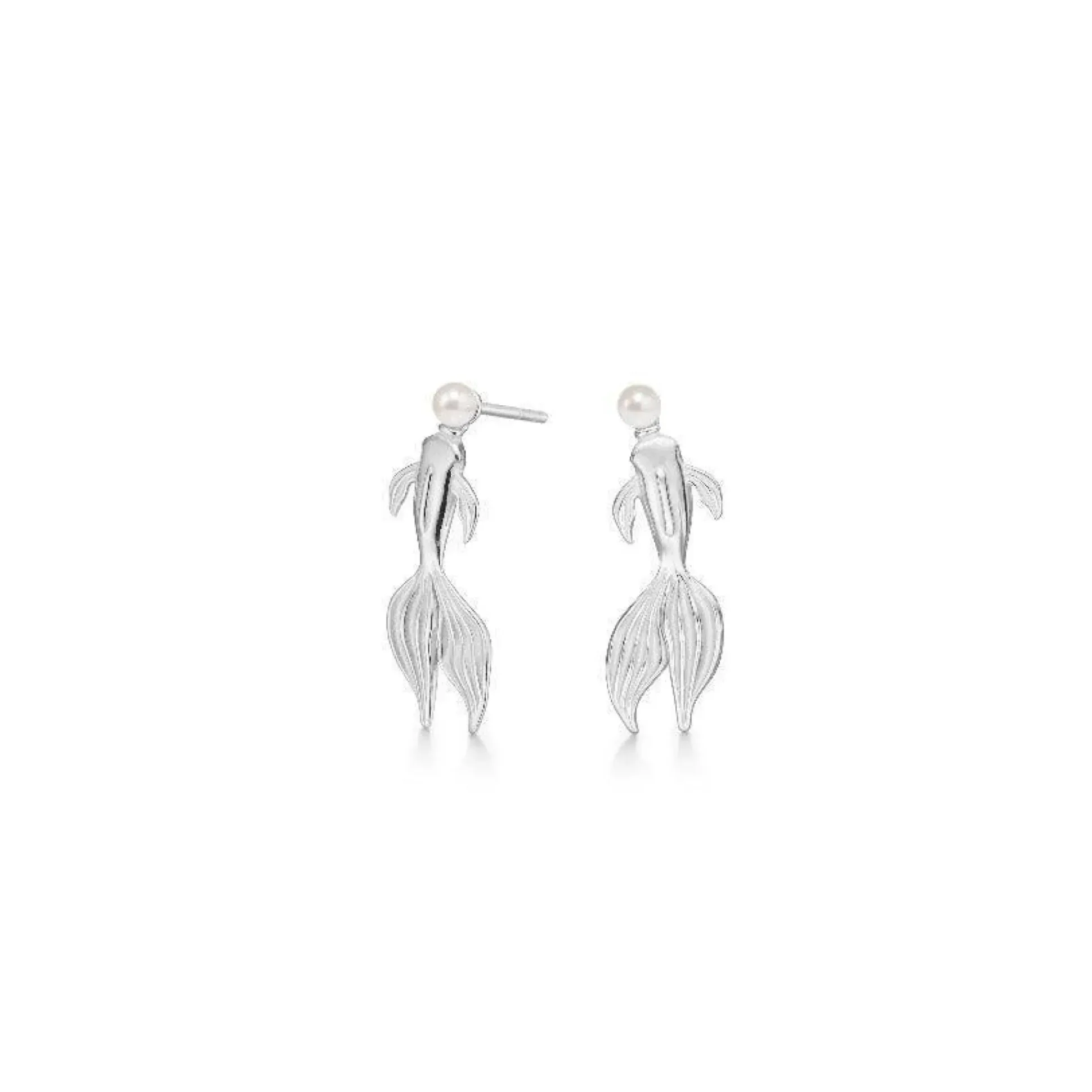 Polar Jewelry Solid Koi Sølv Øreringe - SOK-HS-SL-WP-00116