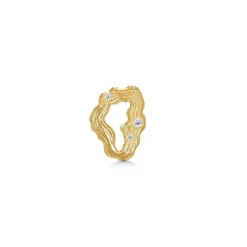 Polar Jewelry Stellar Forgyldt Ørering Single