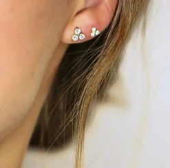 Ro Copenhagen 18kt Fryd 0,18ct Diamant Ørestik