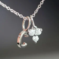 Ro Copenhagen 18kt Fryd Diamant 0,18ct Vedhæng Hvidguld