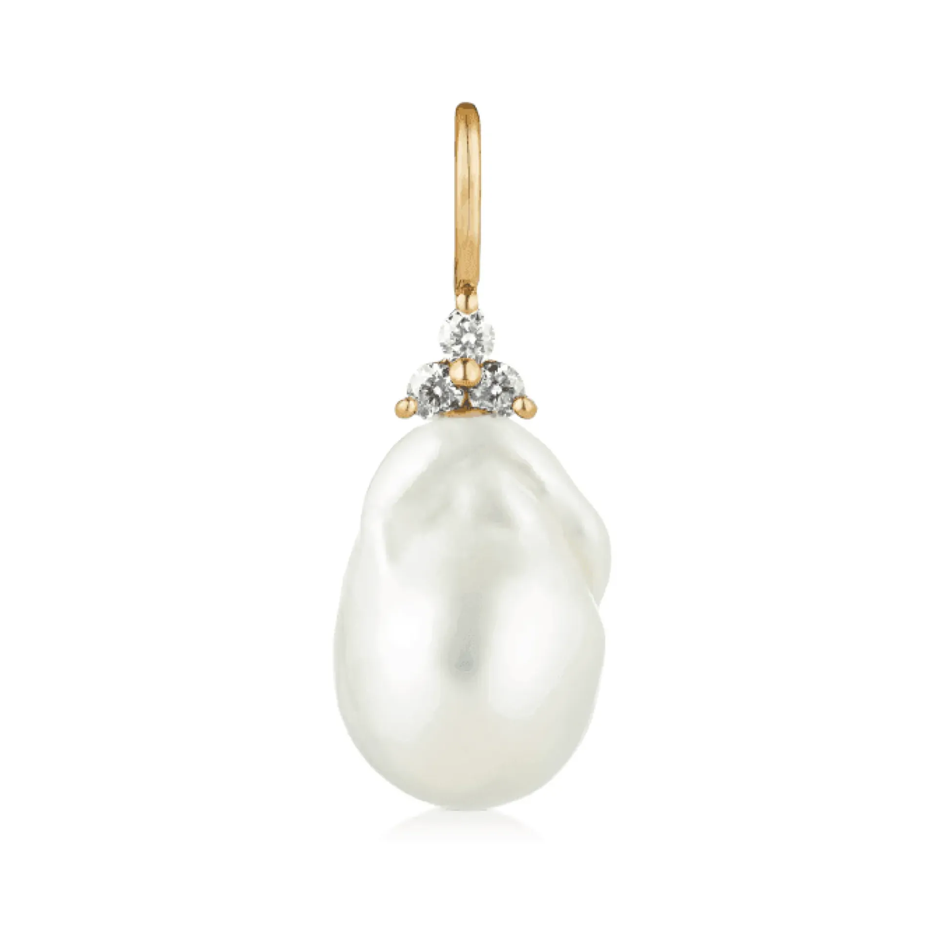 Ro Copenhagen 18kt Fryd Perle Med Diamanter