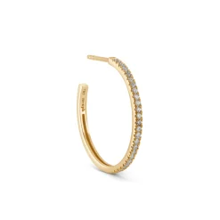 Ro Copenhagen 18kt Rock Classic Diamant Creol