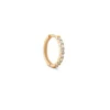 Ro Copenhagen 18kt Rock Classic 10mm Diamant Creol
