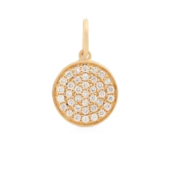 Ro Copenhagen 18kt Rock Diamant Vedhæng 10mm