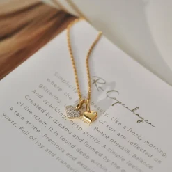 Ro Copenhagen 18kt Rock My Heart Diamant Hjerte Vedhæng Hvidguld