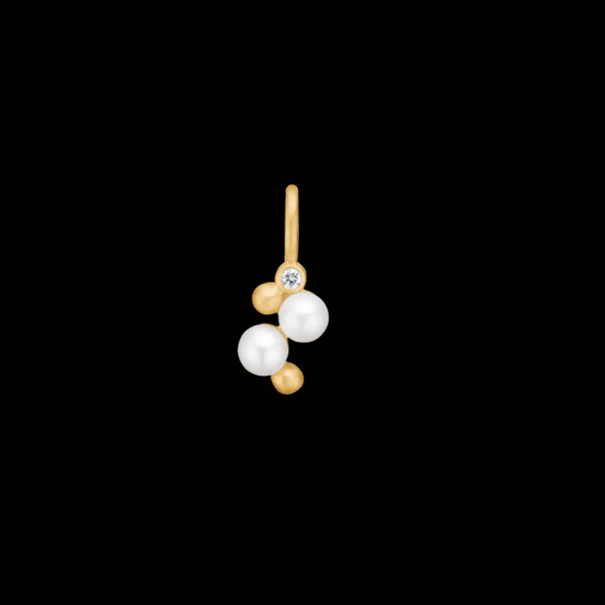 Ro Copenhagen Orbit Dot Perlevedhæng 0.015Ct TW/Vs