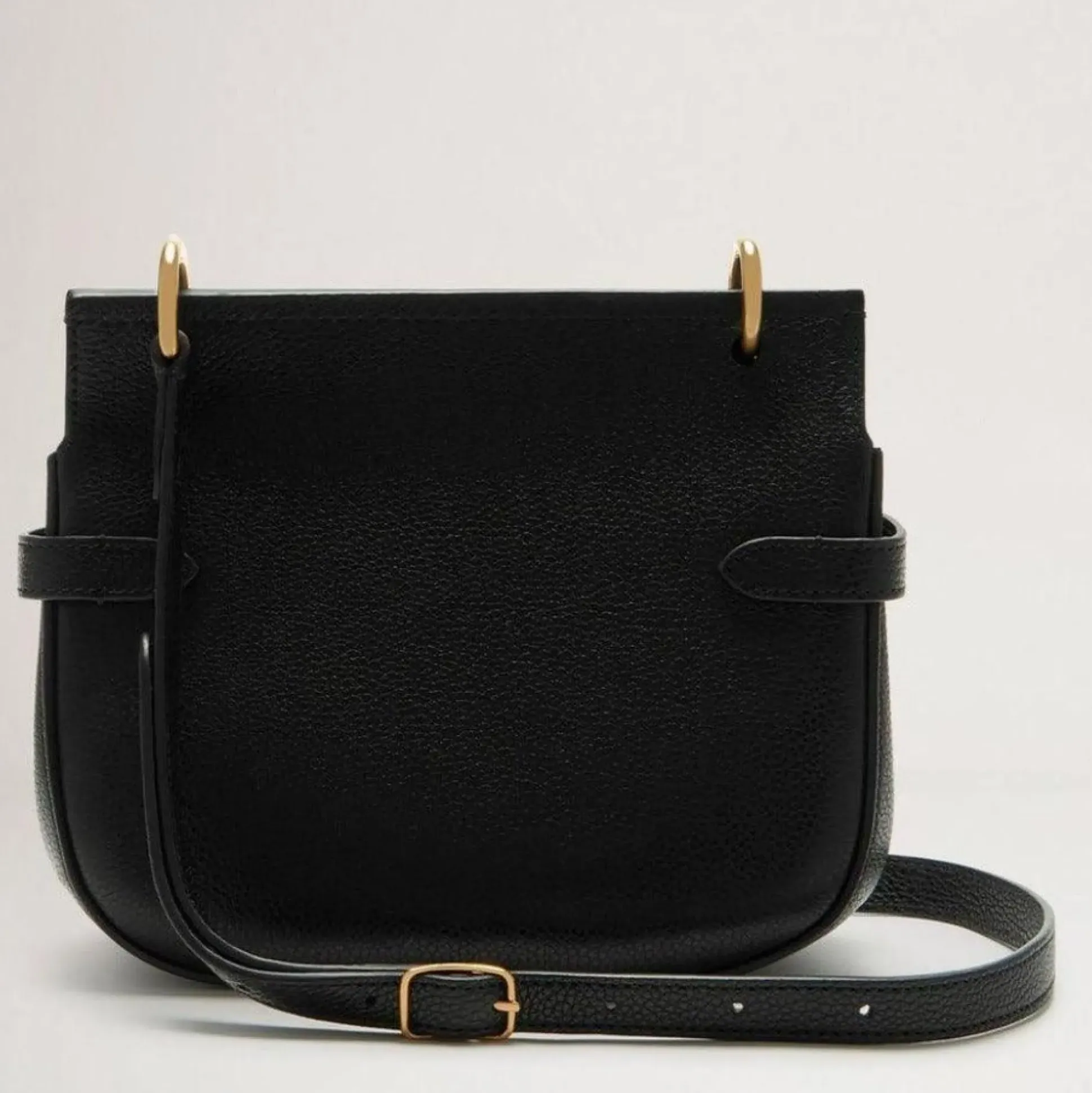 Small Amberley Satchel Small Classic Grain Black
