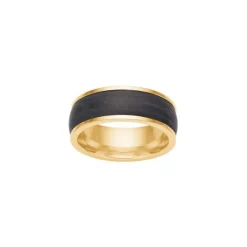 Son Of Noa Carbon Eye Ring I Stål - IP Gold