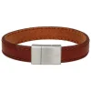 Son Of Noa Herre Armbånd Brun Læder 21cm