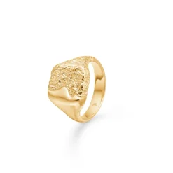 Studio Z Edge Forgyldt Ring