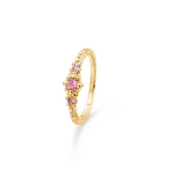 Studio Z Fragments Ring Med Rosa Zirkonia