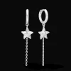 Studio Z Starfish Lustre Sølv Creol med Søstjerne