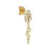 The Earring Shop Cascade Stud sølvforgyldt - FW2206