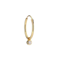 The Earring Shop Golden Hour Forgyldt Hoop - SS2013