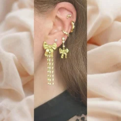 The Earring Shop Loulou Tassel Stud