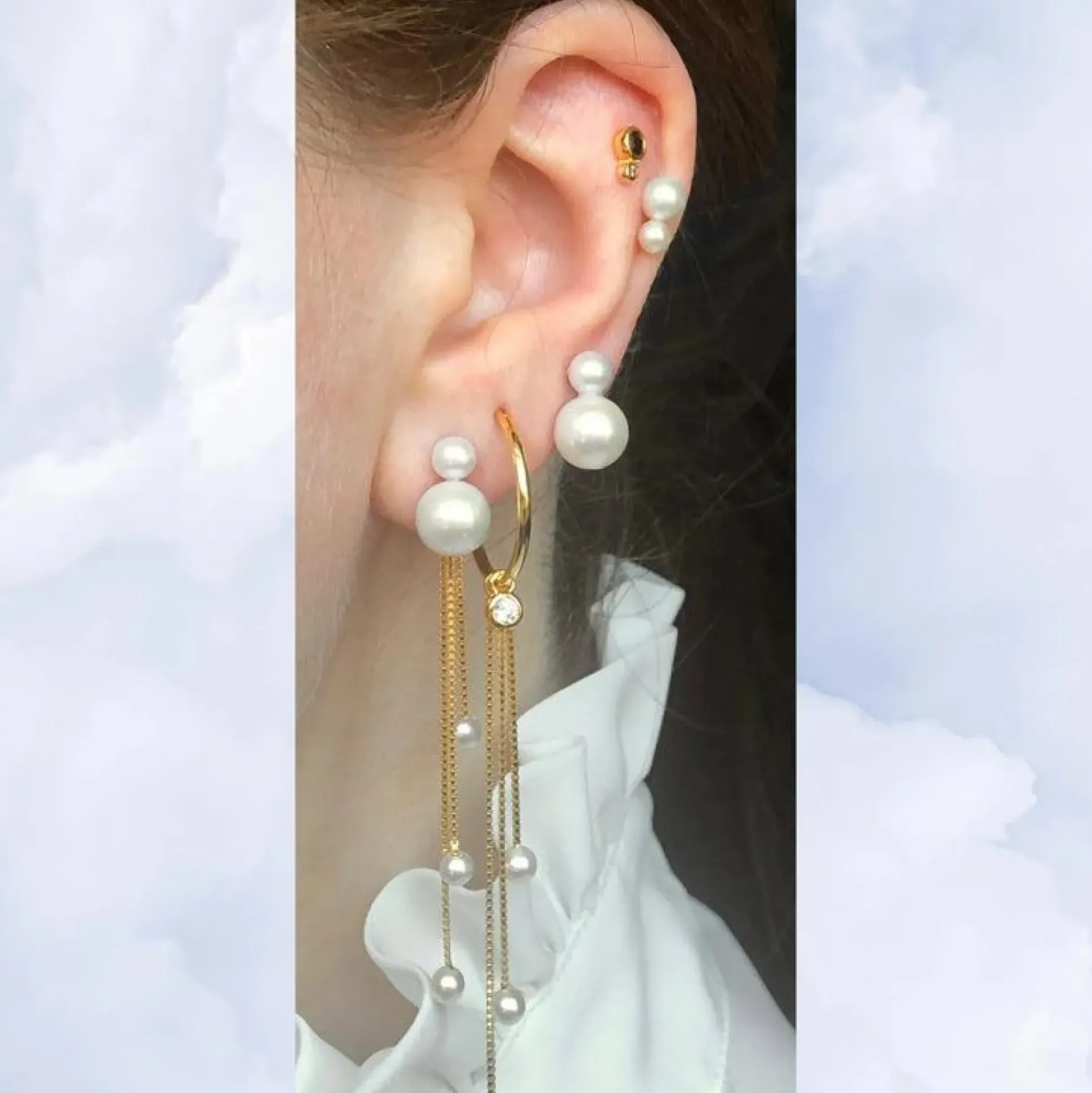 The Earring Shop Mer Ørestik - SS2210