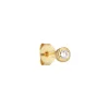 The Earring Shop Petite Hvid Zirkonia Ørestik - SS2114