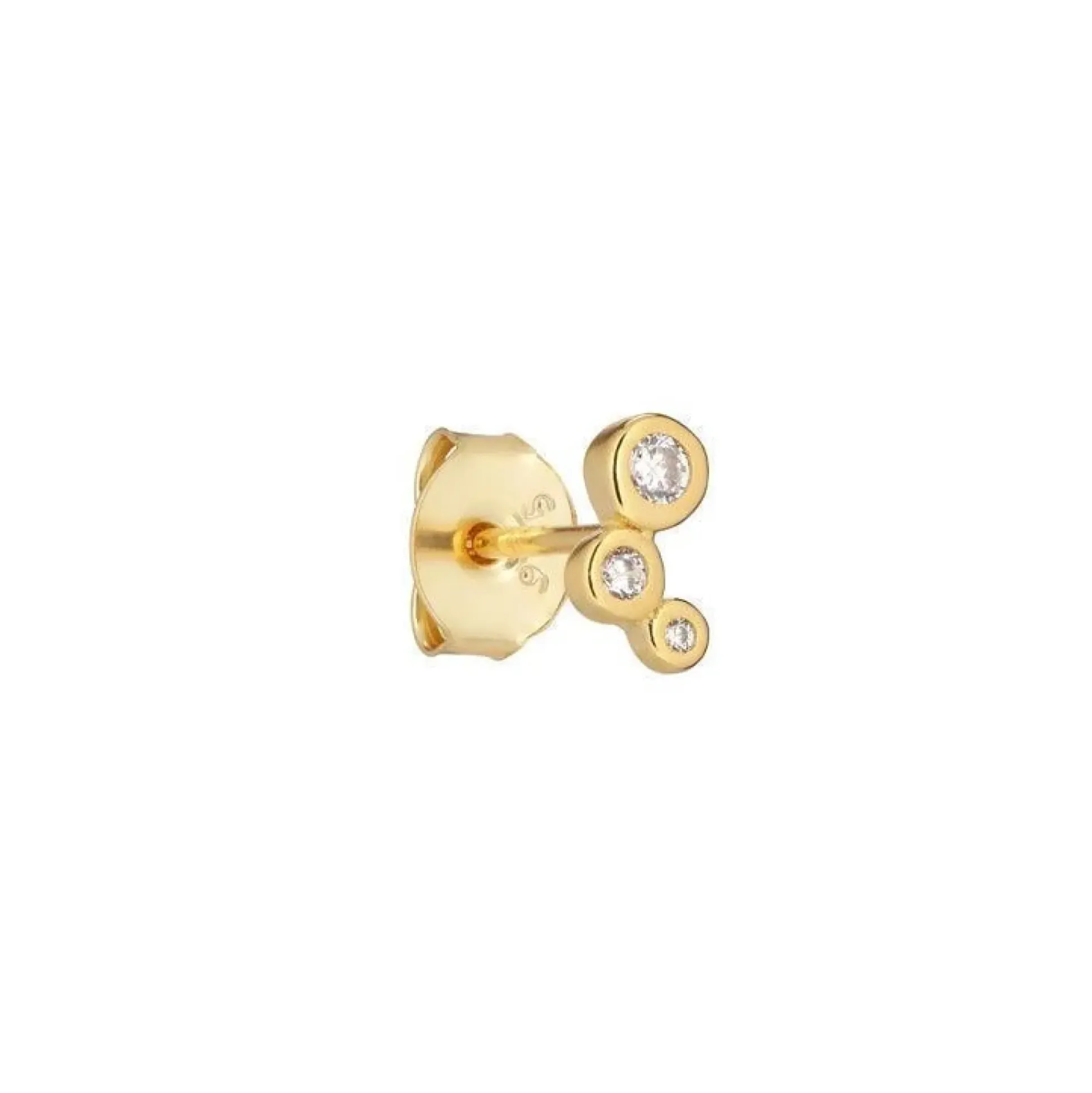 The Earring Shop Trinity Forgyldt Ørestik - SS2106