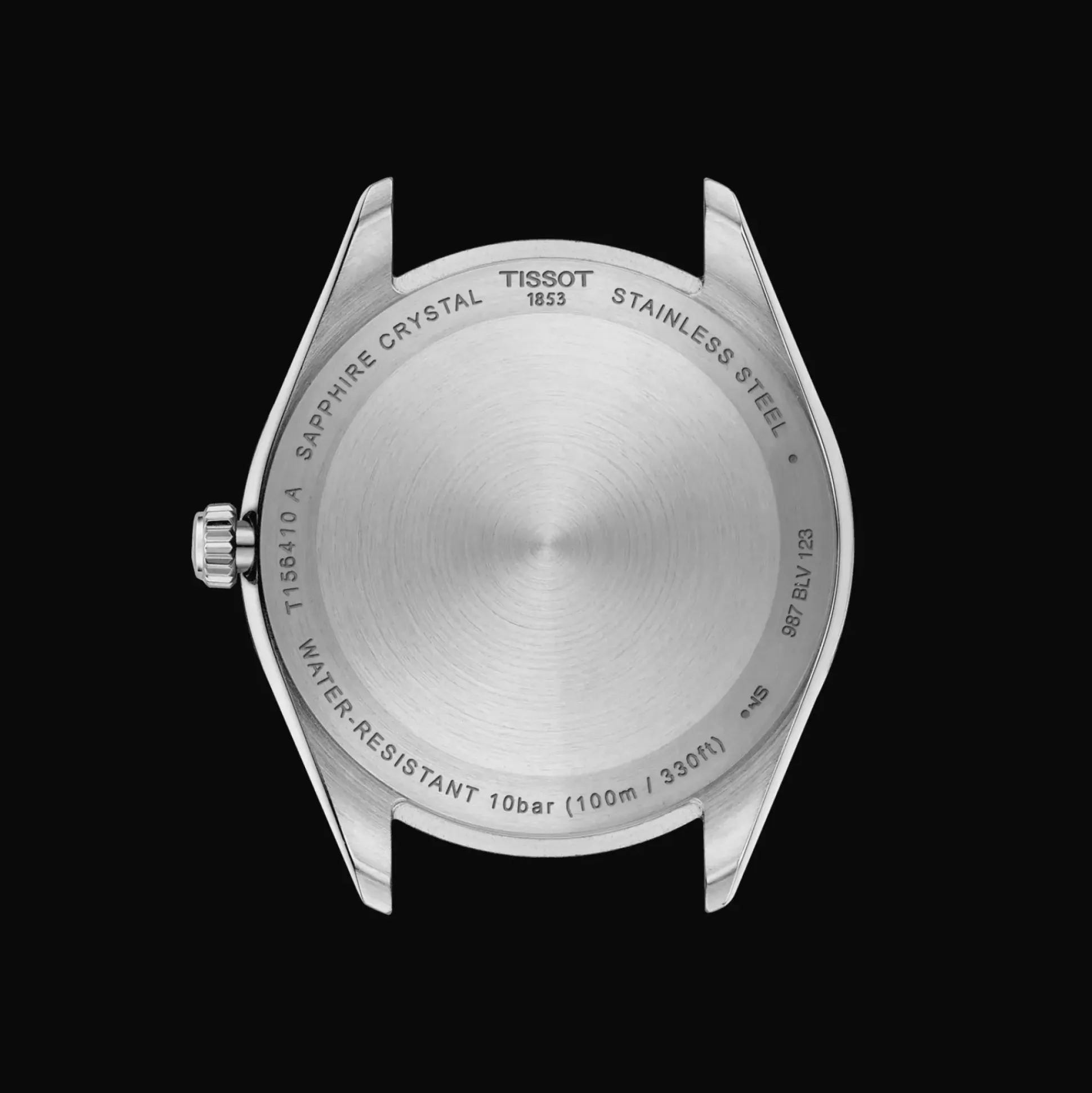 TISSOT BALLADE 40MM MED BLÅ GUILLOCHÉ URSKIVE