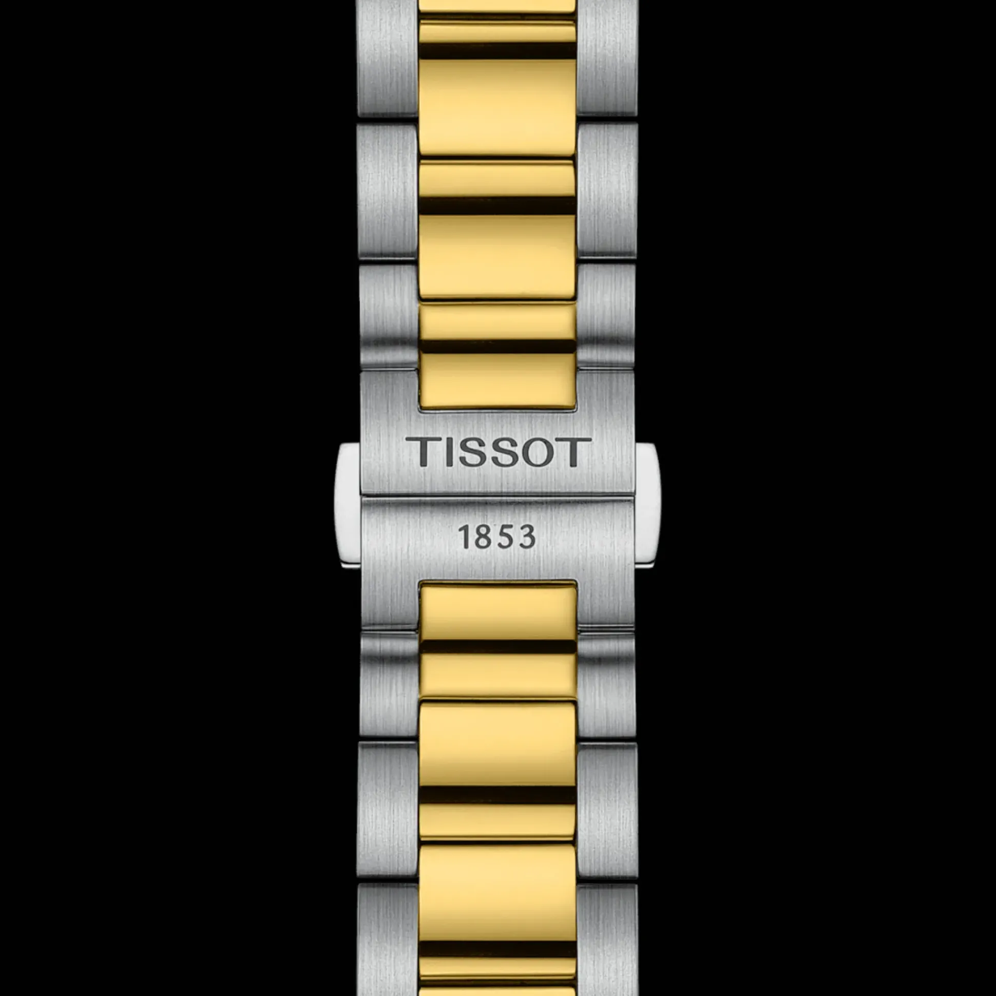 TISSOT PR 100 CHRONOGRAPH PVD MED SØLV URSKIVE