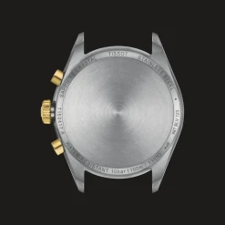 TISSOT PR 100 CHRONOGRAPH PVD MED SØLV URSKIVE