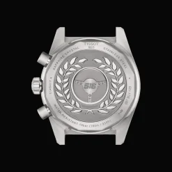 TISSOT PR516 CHRONOGRAPH GULD PVD MED SORT URSKIVE