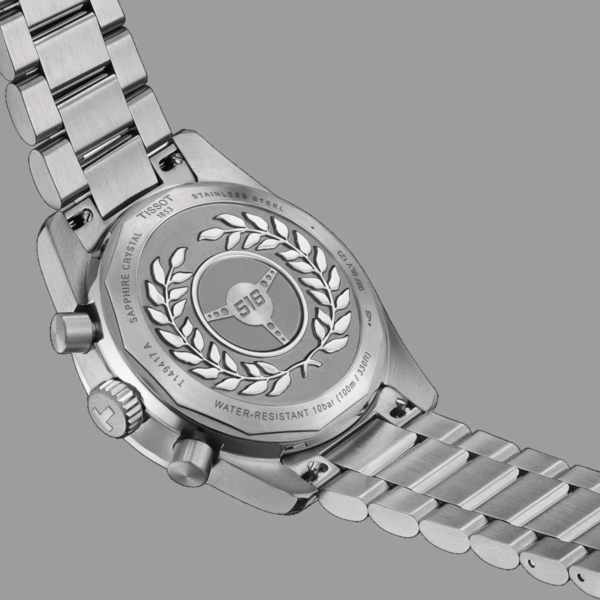 TISSOT PR516 CHRONOGRAPH MED BLÅ URSKIVE