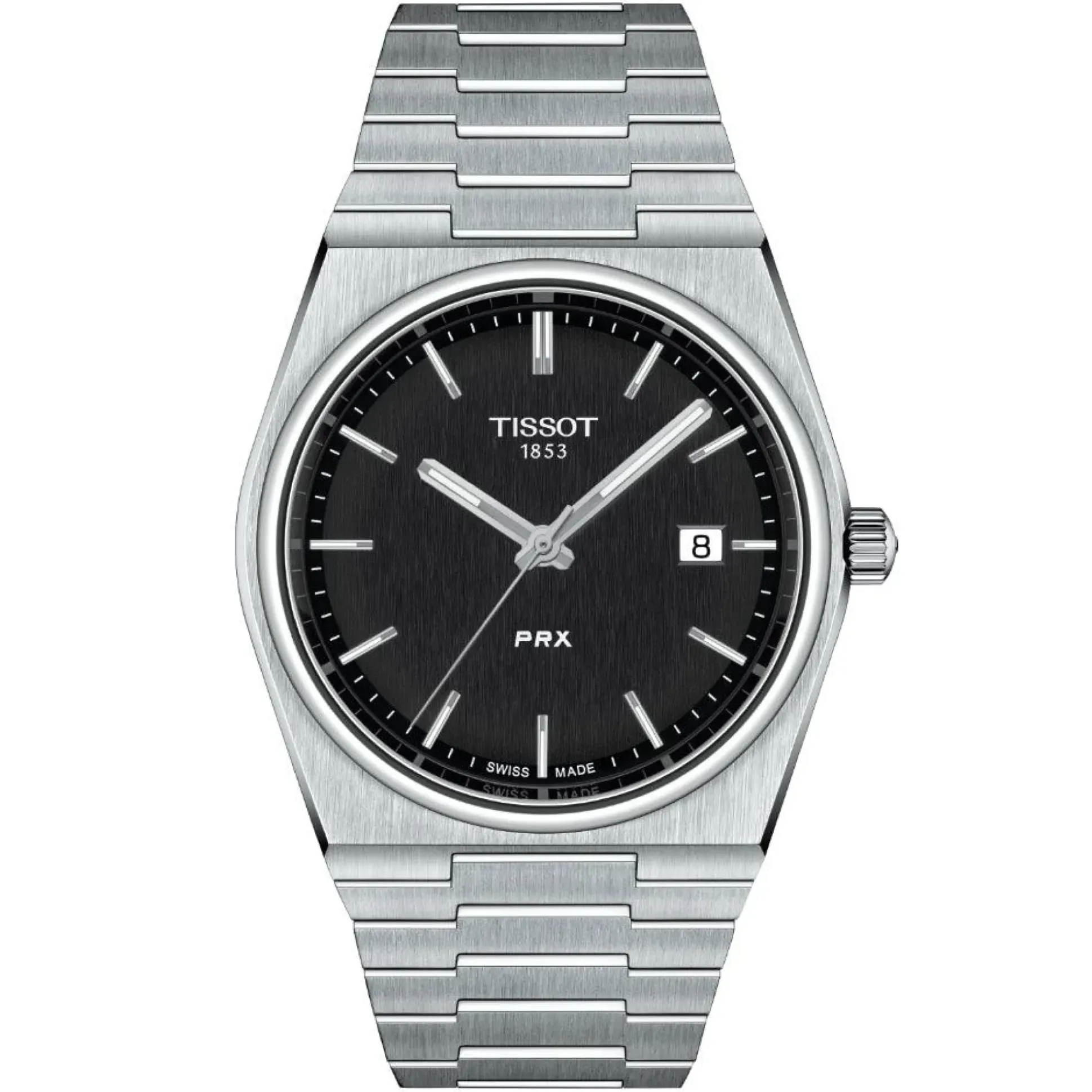 TISSOT PRX 40MM SORT URSKIVE