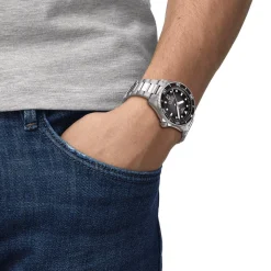 Tissot Seastar 1000 Powermatic 80 - Sort Urskive