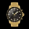 Tissot Supersport Chrono Guld PVD 45,mm - Quartz