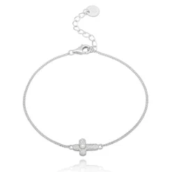 Wioga Karla Armbånd Sølv - B-8076-S