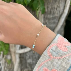 Wioga Mona-Lisa Forgyldt Armbånd