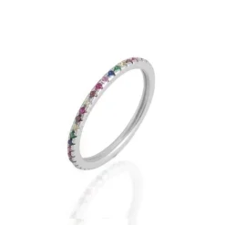 Wioga Regnbue Ring R-4008-S